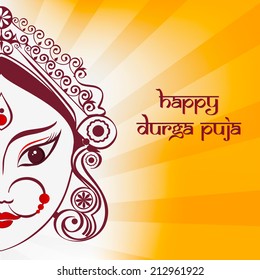 Durga puja illustration