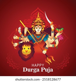 Durga Puja is one of the most-awaited and colorful religious festivals. The festival is celebrated on the arrival of the Goddess Maa Durga.