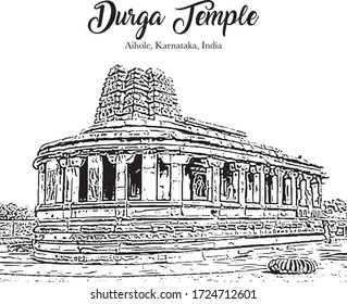 Durga Temple, Aihole, Karnataka, India