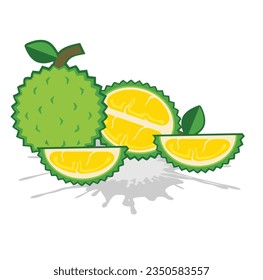 Durian Delight: Stunning Vector Design