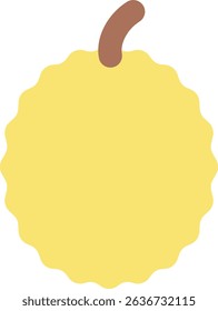 Durian flat icon design style