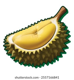 durian, fruit, delicious, food, vegetables, exported fruits, imported fruits, background, logo, symbol.eps