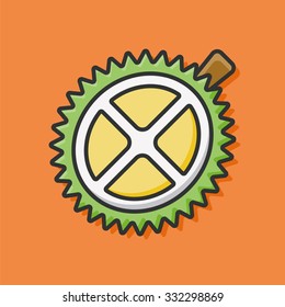 durian fruit icon