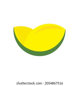 Durian fruit icon logo vector desing