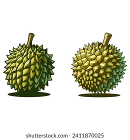Durian fruit is a fruit that grows in Southeast Asia and its surroundings, this fruit has a distinctive taste