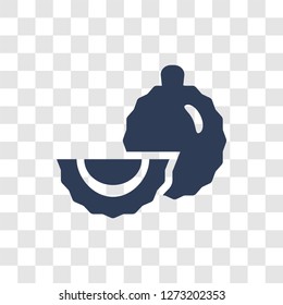 Durian icon. Trendy Durian logo concept on transparent background from Fruits and vegetables collection