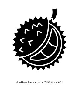 Durian icon vector on trendy design