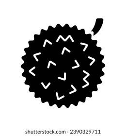 Durian icon vector on trendy design