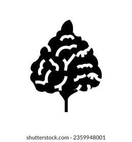 durian tree jungle amazon glyph icon vector. durian tree jungle amazon sign. isolated symbol illustration