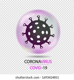 Durante el concepto de brote de coronavirus. 