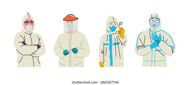 During this pandemic the medical team has an important role to play in treating corona patients until they recover. They wear hazmat suits or other special clothing to keep away from the virus