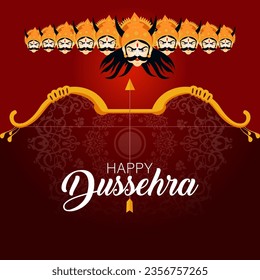 Dussehra es un festival hindú que simboliza el triunfo del bien sobre el mal, celebrado principalmente por la épica historia de la victoria de Lord Rama sobre el rey demonio Ravana.