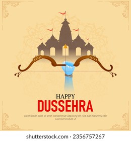 Dussehra is a Hindu festival symbolizing the triumph of good over evil, primarily celebrated by the epic story of Lord Rama's victory over the demon king Ravana.