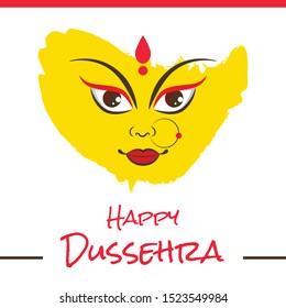 Dussehra Hindu Festival Vector banner background