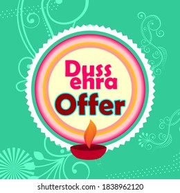 Dussehra bietet kreatives Design (Indian Festival) an