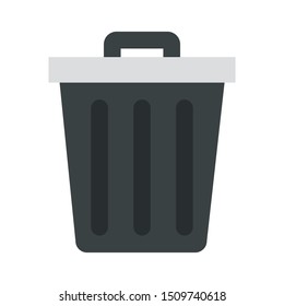 Dust bin or trash icon vector illustration - Sign,symbol,icon,logo etc.