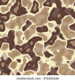 dust camouflage -  vector seamless pattern