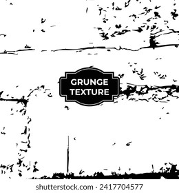  Dust Dots Grunge Texture Set. Black Dusty Scratchy Pattern Collection. Abstract Grainy Background. Vector Design Artwork. Textured Effect. Crack.