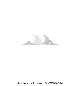 dust flat illustration