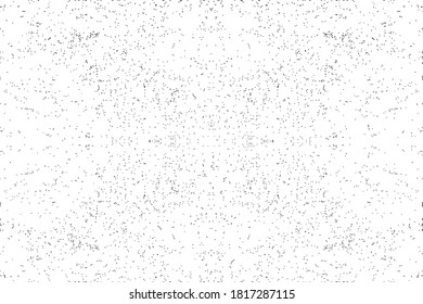 Dust grunge texture. Dirty distress noise effect. Easy to use overlay. Isolated vector texture.