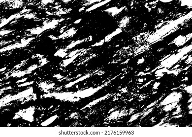 Staubschicht-Textur auf weißem Hintergrund. Stress schwarz strukturiert. Kornrauschpartikel. Aufgerissene Wirkung. Grunge Designelemente. Vektorgrafik, EPS10.