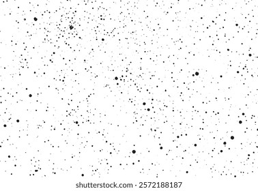 Dust overlay textured. Grain noise particles. Distressed black texture.