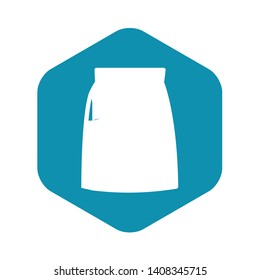 Dust pack icon. Simple illustration of dust pack vector icon for web design isolated on white background