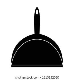 Dust Pan Icon Vector Sign