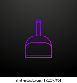 Dust pan nolan icon. Elements of cleaning set. Simple icon for websites, web design, mobile app, info graphics