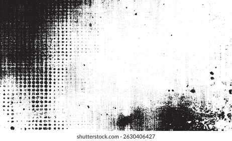 dust particle and grain texture in grunge style on transparent background ideal for creative design projects