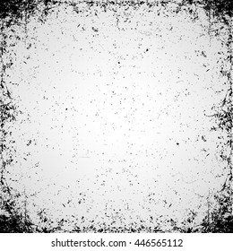 Dust particle on white background