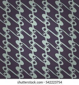 Dust purple fancy seamless pattern in node style. Bright, contrast design for banner, ads, packing-paper or other purpose.