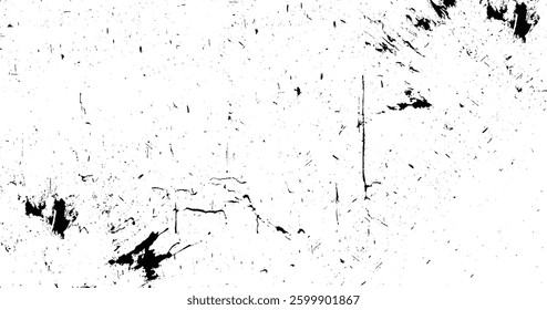 Dust and scratches add a vintage touch to your photo, while the black grunge abstract backdrop creates a dramatic effect. Black dust and scratches on a transparent background enhance the grunge vibe.
