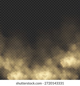 Superposición de polvo y humo pro