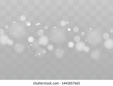 The dust sparks and golden stars shine with special light. Vector sparkles on a transparent background. Christmas light effect. Sparkling magical dust particles.