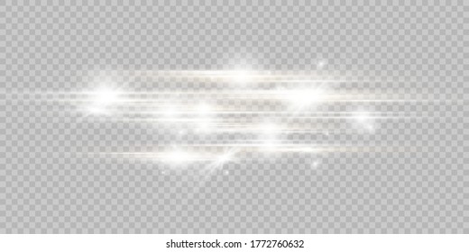 The dust sparks and golden stars shine with special light. Vector sparkles on a transparent background. Christmas light effect. Sparkling magical dust particles.