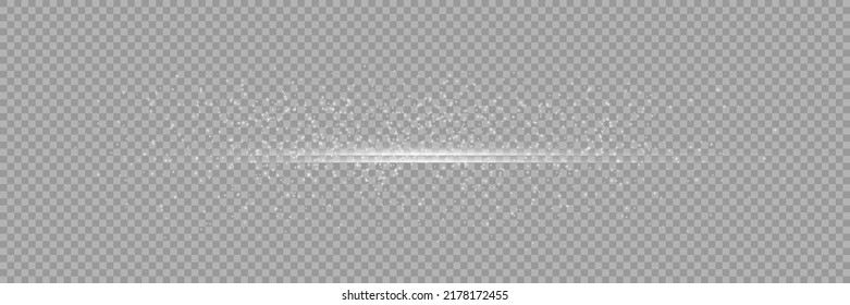 The dust sparks and golden stars shine with special light. Vector sparkles on a transparent background. . Stock royalty free vector illustration. PNG	