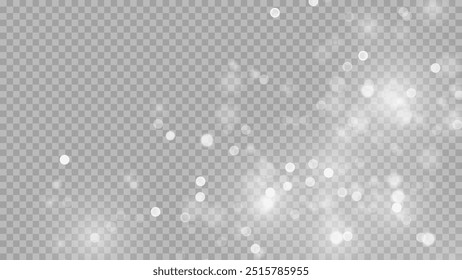 The dust sparks and golden stars shine with special light. Vector sparkles on a transparent background. . Stock royalty free vector illustration. PNG	