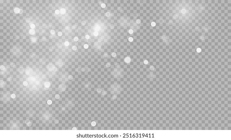 The dust sparks and golden stars shine with special light. Vector sparkles on a transparent background. . Stock royalty free vector illustration. PNG	