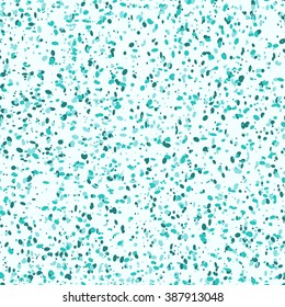 The Dust Texture. Abstract seamless pattern. Splash drawing. Small dense oval pebbles. Shades of blue.
