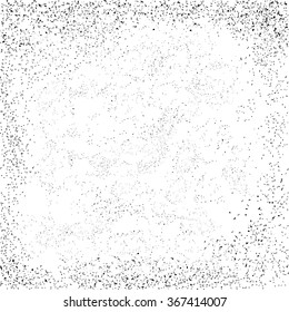 Dust texture white and black. Grunge sketch texture to Create Distressed Effect. Overlay Distress grain monochrome design. Stylish modern background for different print products. Vector illustration.