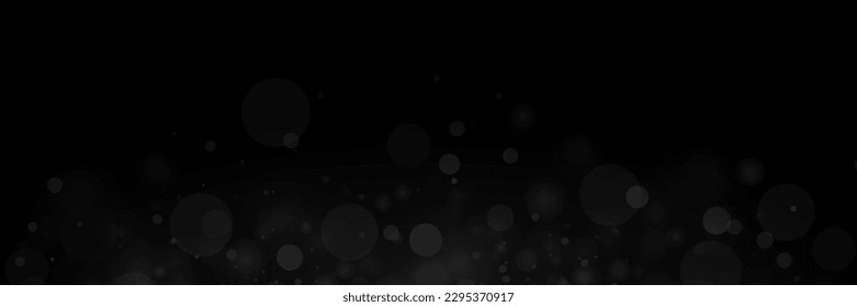 The dust is white. White sparks and stars shine with a special light. Vector sparkles on a black background. Christmas light effect. Shiny magical dust particles.