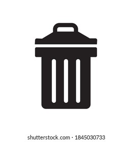 Dustbin icon design vector file