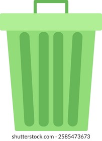 Dustbin Icon Symbol Art Sign