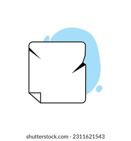 Duster Illustration Icon Isolated On White Background