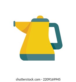 Duster steam cleaner icon. Flat illustration of Duster steam cleaner vector icon isolated on white background