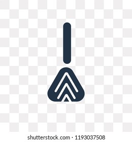 Duster vector icon isolated on transparent background, Duster transparency concept can be used web and mobile