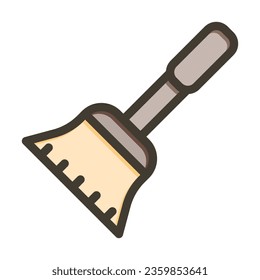 Duster Vector Thick Line Filled Colors Icon For Personal And Commercial Use.
