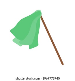 duster, Vektorgrafik, die leicht zu bearbeiten ist.