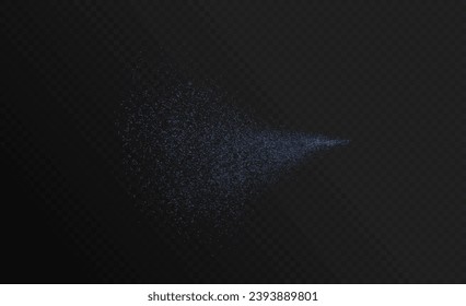  Dusting air vector png. Spray water, air, dust, medicine. Fast flow of air, dust, water. Imitation spray, aerosol can, bottle, vial.